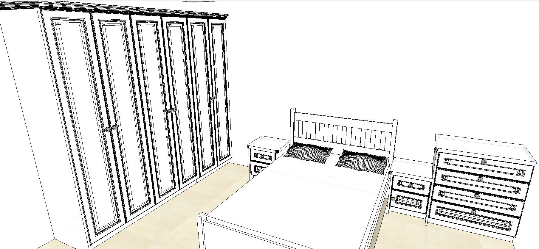 Fitted bedroom example