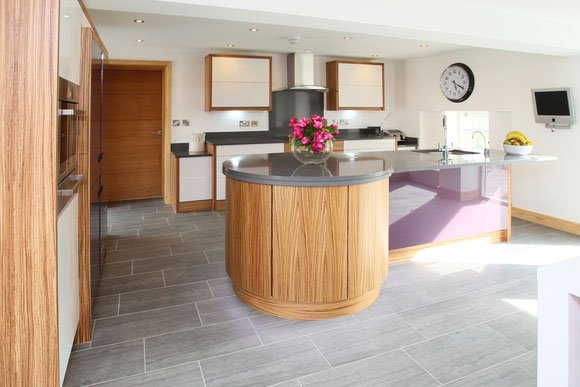 Zabrano Veneer Bespoke Fitted Kitchen