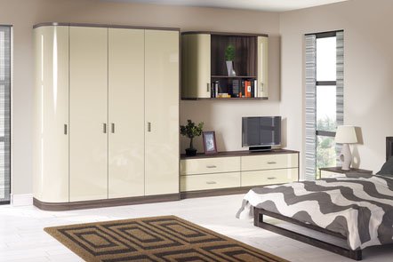 Mussel Japanese Pear Bespoke Fitted Bedrooms