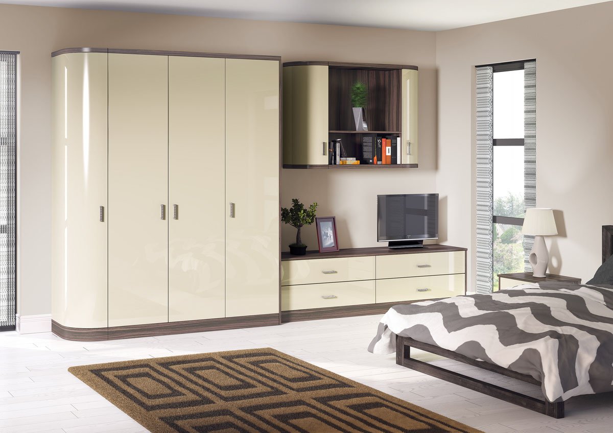 Mussel Japanese Pear Bespoke Fitted Bedrooms
