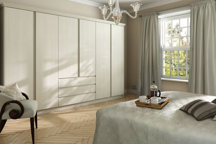 Knebworth Avola Cream Bespoke Fitted Bedrooms