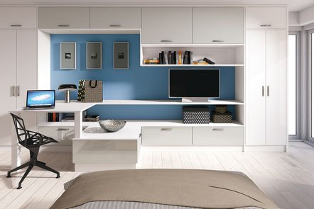Light Grey Bespoke Fitted Bedrooms