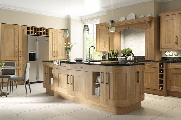 Woodsman Oak Bespoke Fitted Kitchens