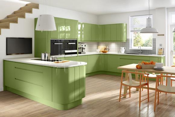 Airo  | Handleless High Gloss Kitchen | Multiple Colours