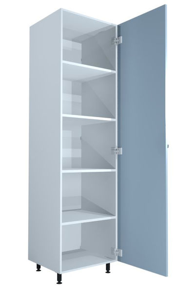 Single Door Wardrobe - Shelved Inside