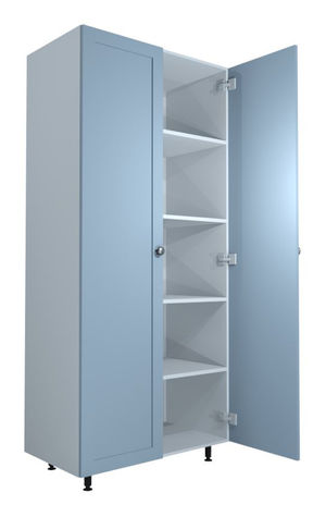 Double Door Wardrobe - Shelved Inside