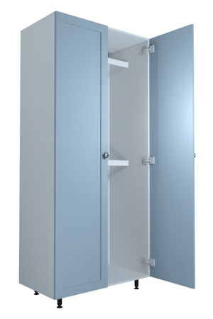 Double Door Wardrobe - Double Rail