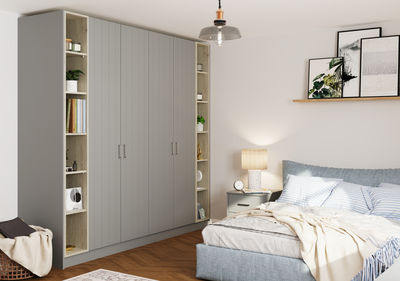 Bella Austin Supermatt Dust Grey Bedroom