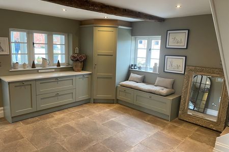Bespoke boot room French Gray